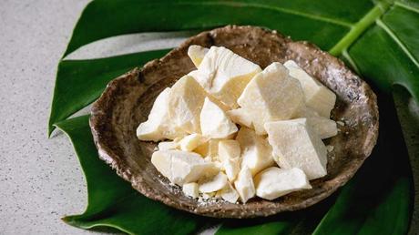 Cocoa butter for acne scars