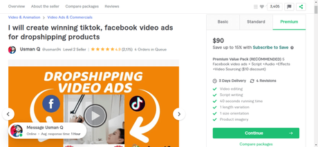 7 Shopify dropshipping freelancers on Fiverr For Hire in 2023