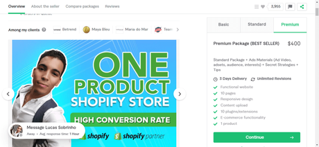7 Shopify dropshipping freelancers on Fiverr For Hire in 2023