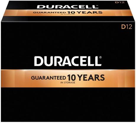 SAVE - Duracell Coppertop Alkaline D Battery