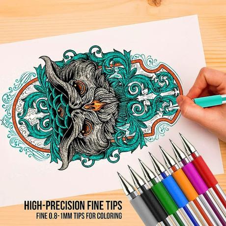 SAVE - 100 Pack Glitter Gel Pens