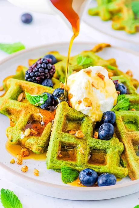 Green Waffles