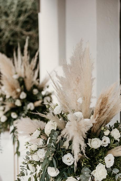 Lovely summer wedding in Euvoia with white blooms and pampas grass │ Angeliki & Nikos lovely-summer-wedding-euvoia-white-blooms-pampas-grass_17