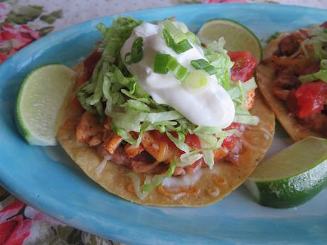 Chicken Tostadas