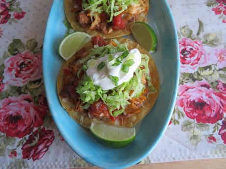 Chicken Tostadas