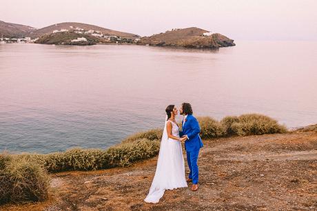 Modern summer wedding in Sifnos with bougainvillea in fuchsia hues │ Demetra & Panayiotis modern-summer-wedding-sifnos-bougainvillea-fuchsia-hues_75x