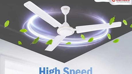 Buy this high speed ceiling fan in the range of Rs 1000, equipped with 5 star rating and 2 years warranty