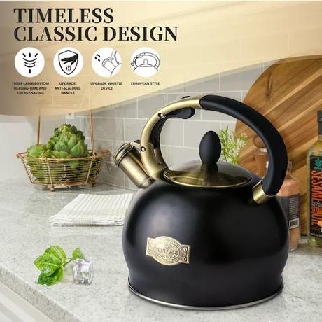 SAVE - Stove Top Whistling Tea Kettle