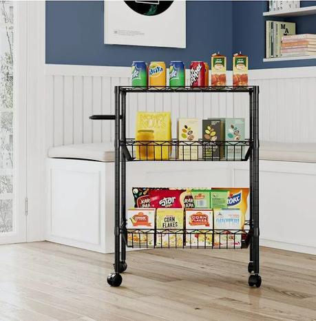 SAVE - 3 Tier Service Cart Auxiliary Cart