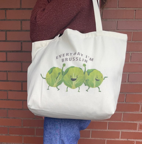 Earth day reusable bag