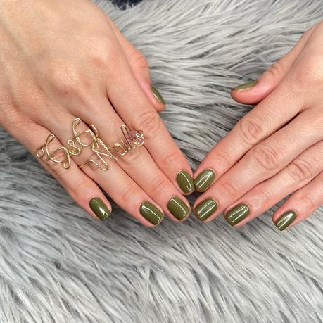 Olive Green Nail Inspo For The Tan Skin