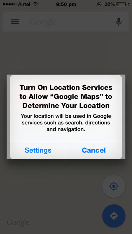 How to Turn on Location Services?