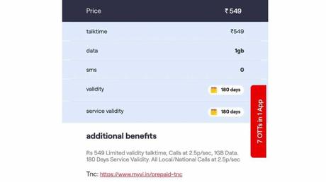 Vodafone Idea introduced new plan, will get long validity of 180 days