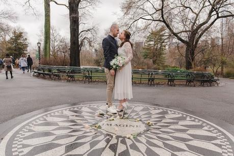 Charmaine and Lukas’ Elopement Wedding on Bow Bridge