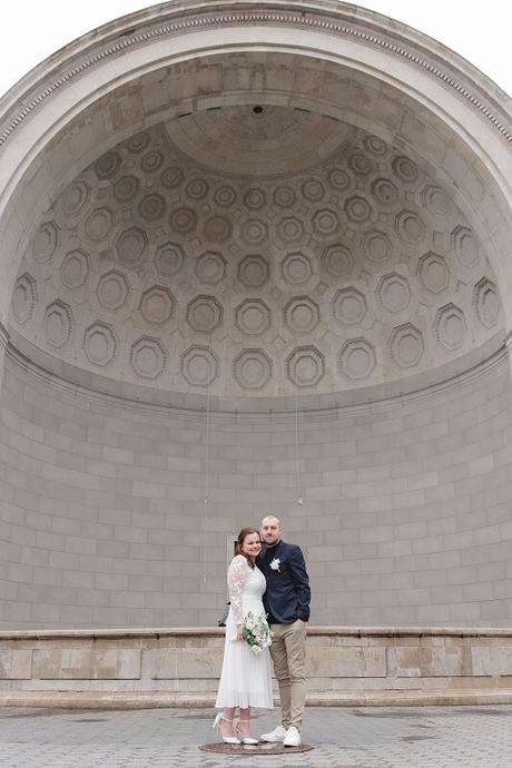 Charmaine and Lukas’ Elopement Wedding on Bow Bridge