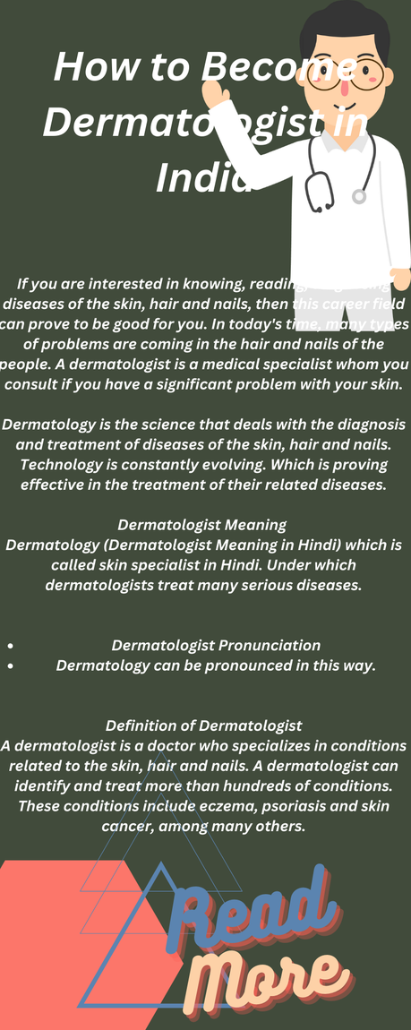 How to Become Dermatologist in India