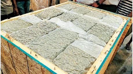 Kush worth Rs.84 Mn found from Canadian cargo boxes