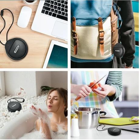 SAVE - IPX7 Waterproof Bluetooth Speaker with Microphone