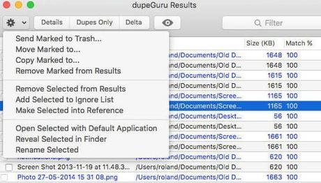 dupeGuru duplicate file finder for Mac