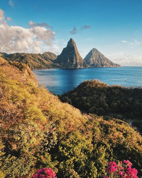 best caribbean island for honeymoon st lucia