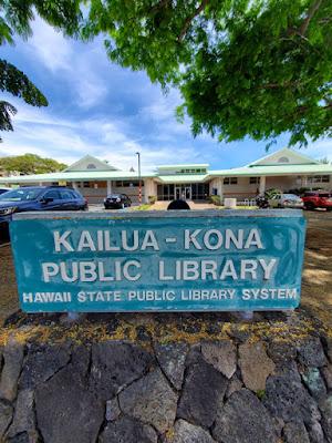 NATIONAL LIBRARY WEEK: VISIT TO THE KONA-KAILUA PUBLIC LIBRARY, HAWAII
