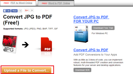 How To Convert Jpg To Pdf