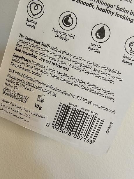 Peach Mango Carmex Peach Mango Carmex