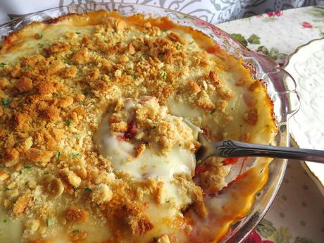 Macaroni Cheese & Tomato Bake