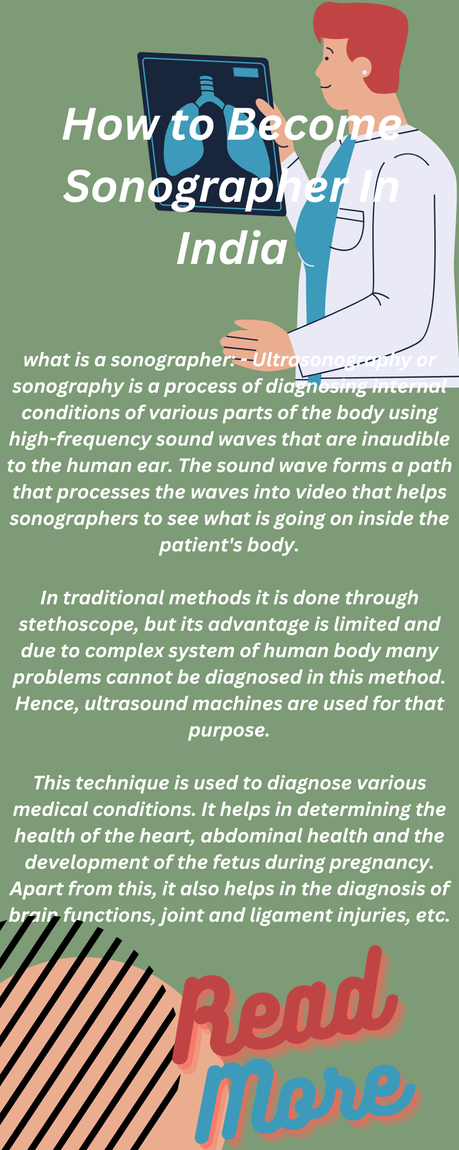 How to Become Sonographer In India