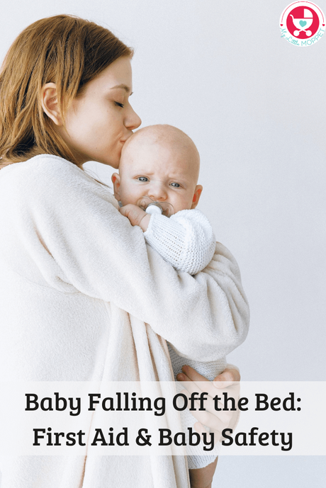 Your baby falling off the bed is a scary event for all parents. Here is what you should do in this case, along with tips to prevent it from happening.