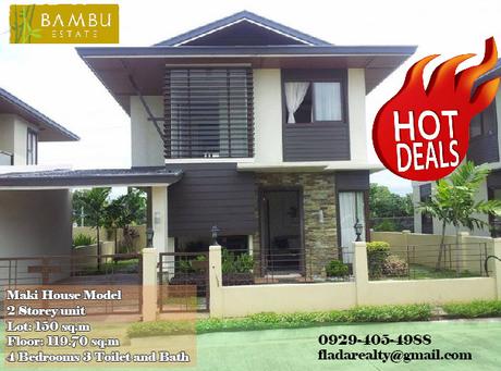 bambu estate maki house model type