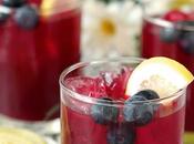 Blueberry Lemonade Spritzer (Mocktail Cocktail)
