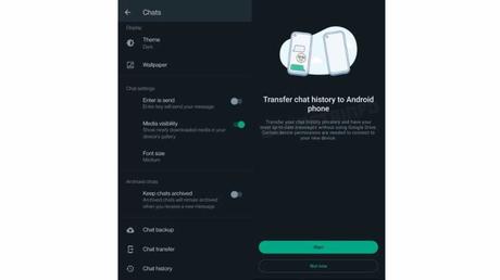 WhatsApp chat will be transferred to new device without Google Drive backup, new feature is coming