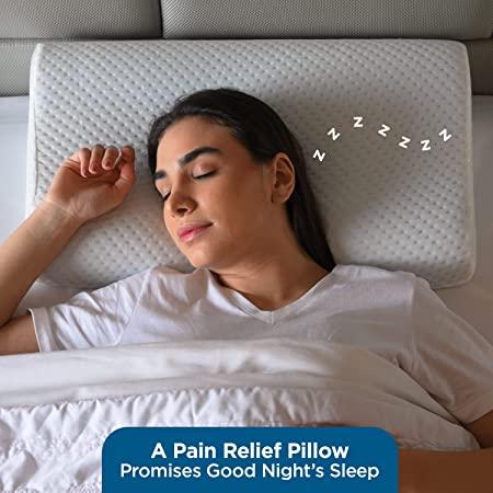 cervical memory foam pillow