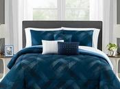SAVE $11.88! Navy Plaid Piece Comforter