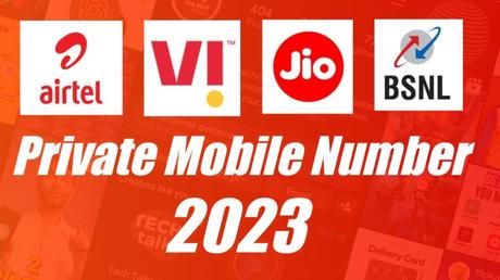 Private Mobile Number in India