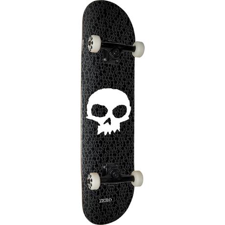 Zero Skateboards Single Skull Complete Skateboard