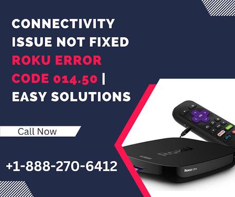Roku Error Code 014.50 Roku Error Code 014.50