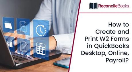 Printing W-2 forms in QuickBooks Desktop