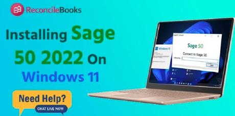 Sage 50 2022 Install