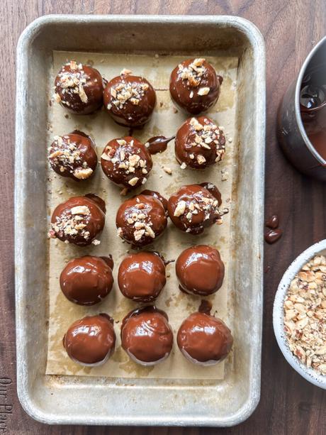 Vegan Chocolate Hazelnut Truffles