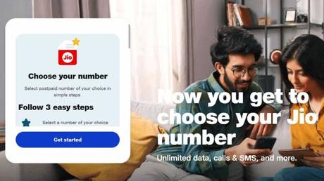 Jio is giving the facility to choose the postpaid number of your choice, the price is only 499