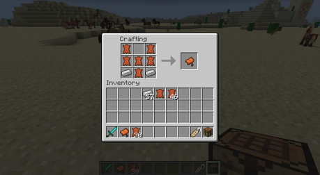 How To Make a Saddle in Minecraft?