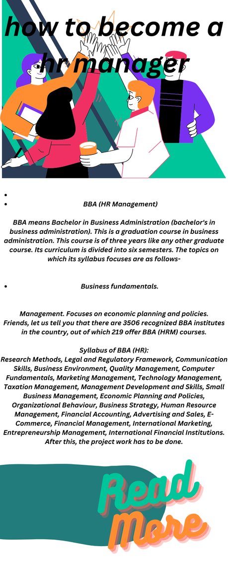 How to Become a HR Manager in India