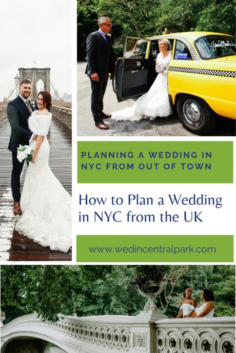 How to Plan a Wedding in New York from the UK (or anywhere out of town!)