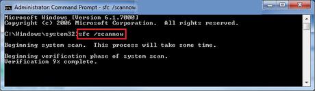 How to Repair Windows 7 System Files using Command Prompt