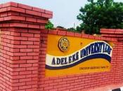 Education Adeleke University School Schedule 2021/2022