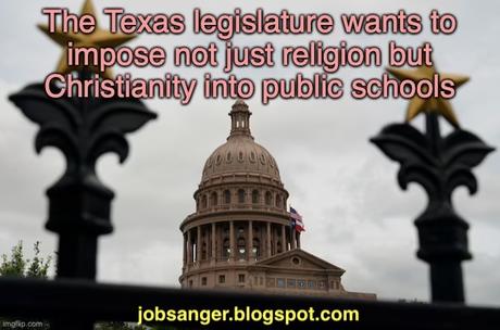 Texas Legislature Wants To Force Religion On Children