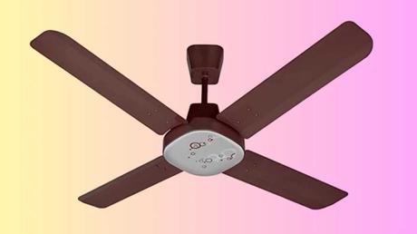 This is a high speed ceiling fan with 400 RPM, strong wind will reach every corner of the house