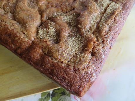 Crunchy Topped Banana Cake